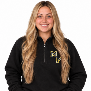 MP Embroidered Quarter Zip Pullover