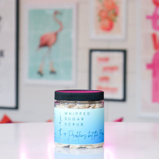 99 Problems But the Beach Ain't One Whipped Sugar Scrub