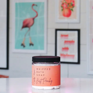 Just Peachy Whipped Bath Soap