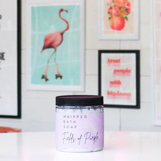 Fields of Purple Whipped Bath Soap