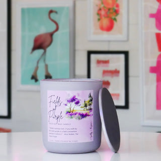 Fields of Purple Soy Candle