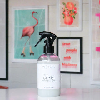 Cheers Room + Linen Spray