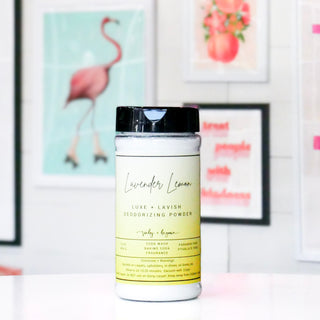 Lavender Lemon Luxe + Lavish Deodorizing Powder