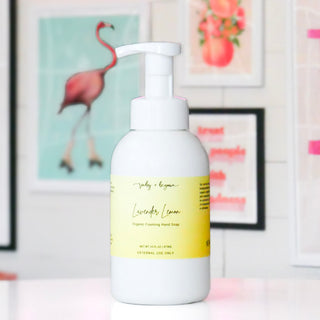 Lavender Lemon Organic Foaming Hand Soap