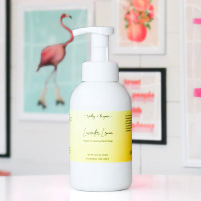 Lavender Lemon Organic Foaming Hand Soap