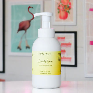 Lavender Lemon Organic Foaming Hand Soap