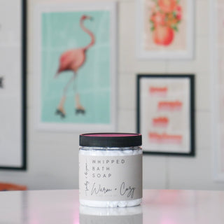 Warm + Cozy Whipped Bath Soap