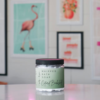 Oxford Bookshelf Whipped Bath Soap