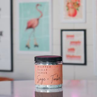 Sage + Timber Whipped Sugar Scrub