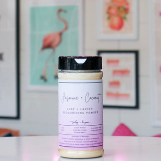 Jasmine + Coconut Luxe + Lavish Deodorizing Powder