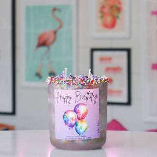 Happy Birthday Soy Candle
