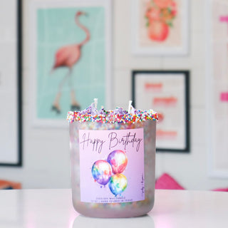 Happy Birthday Soy Candle