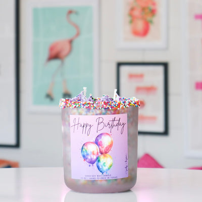 Happy Birthday Soy Candle