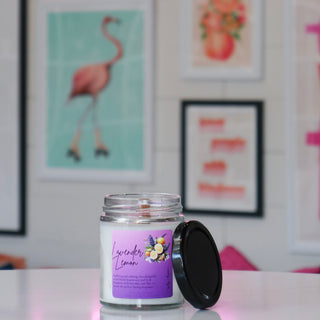 Lavender Lemon Pop Jar