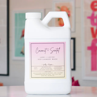 Coconut + Santal Luxe + Lavish Eco Laundry Wash