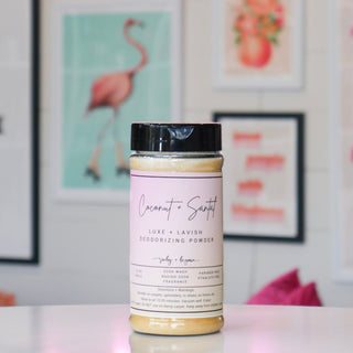 Coconut + Santal Luxe + Lavish Deodorizing Powder