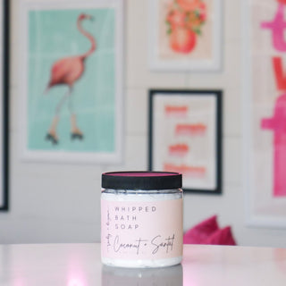Coconut + Santal Whipped Bath Soap