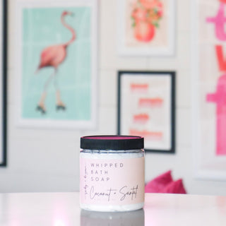 Coconut + Santal Whipped Bath Soap