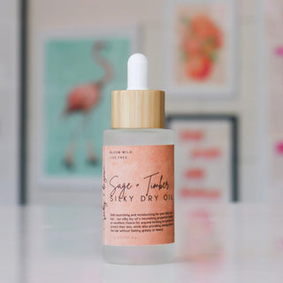 Sage + Timber Silky Dry Oil