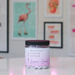 Jasmine + Coconut Whipped Sugar Scrub