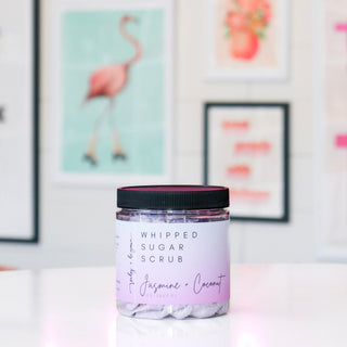 Jasmine + Coconut Whipped Sugar Scrub