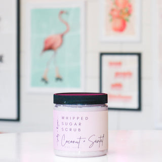 Coconut + Santal Whipped Sugar Scrub