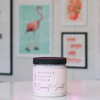 Coconut + Santal Whipped Sugar Scrub