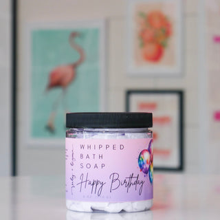 Happy Birthday Whipped Bath Soap