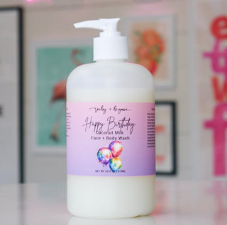 Happy Birthday Coconut Milk Body Wash