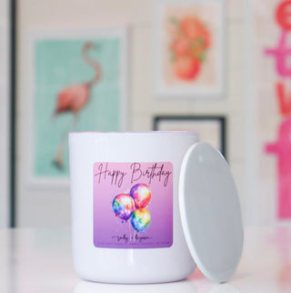 Happy Birthday Soy Candle
