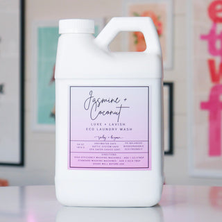Jasmine + Coconut Luxe + Lavish Eco Laundry Wash
