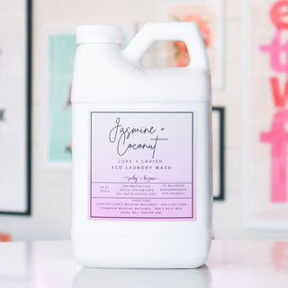 Jasmine + Coconut Luxe + Lavish Eco Laundry Wash