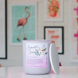 Jasmine + Coconut Soy Candle