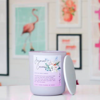 Jasmine + Coconut Soy Candle