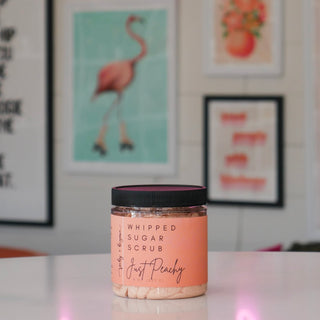 Just Peachy Whipped Sugar Scrub