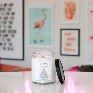 Christmas Tree Lane Pop Jar