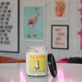 Honey Spiced Pear Pop Jar
