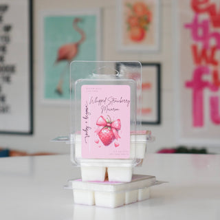 Whipped Strawberry Macaron Soy Wax Melts