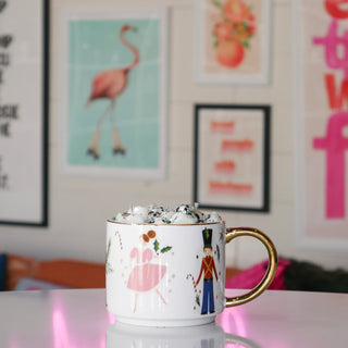 Nutcracker Mug- Christmas Tree Lane