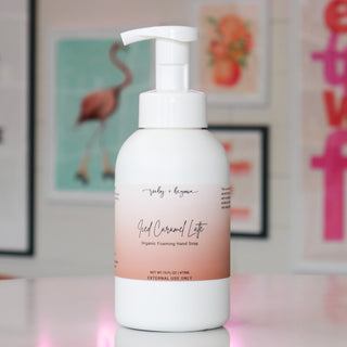 Iced Caramel Latte Organic Foaming Handsoap