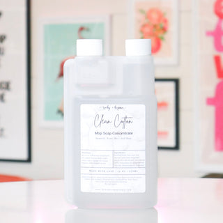 Clean Cotton Mop Soap Concentrate