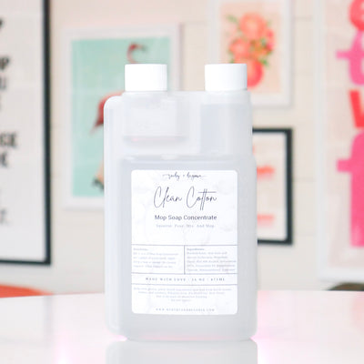 Clean Cotton Mop Soap Concentrate