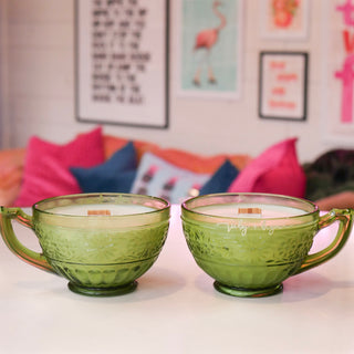 Oxford Bookshelf Vintage Candle Set