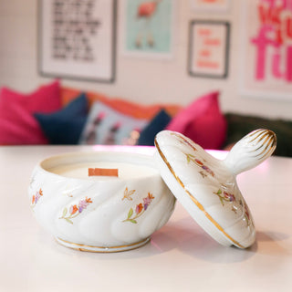 Warm + Cozy Vintage Candle