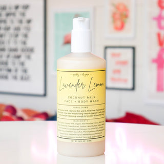 Lavender Lemon Coconut Milk Body Wash