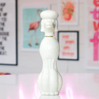 Poodle Vintage Perfume Bottle - 5.5oz