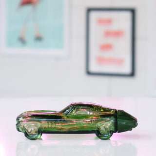 Green Car Vintage Perfume Bottle - 2.5oz