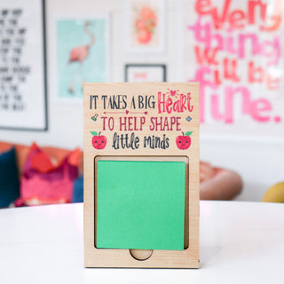 Teacher Appreciation Sticky Note Holder