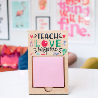 Teacher Appreciation Sticky Note Holder