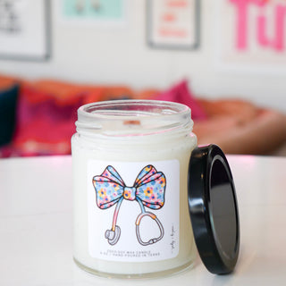 Nurse Bow Pop Jar